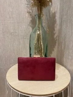 BOLSO CHICANO BURDEOS - Imagen 2