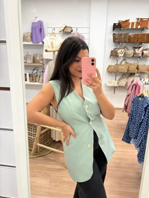 CHALECO JIMENA VERDE
