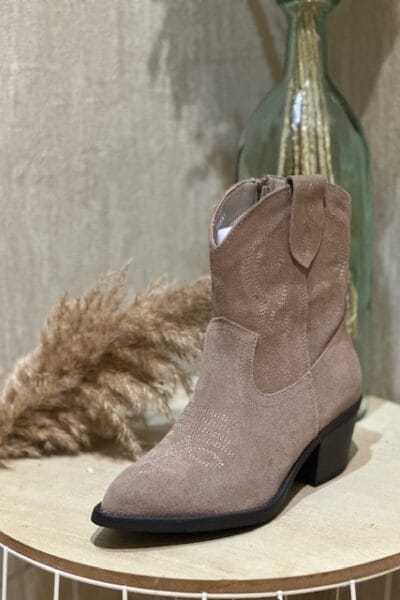 BOTÍN PIEL GALICIA BEIGE