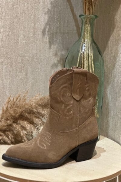 BOTÍN PIEL GALICIA CAMEL