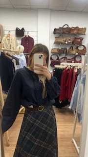 FALDA CANDELARIA AZÚL