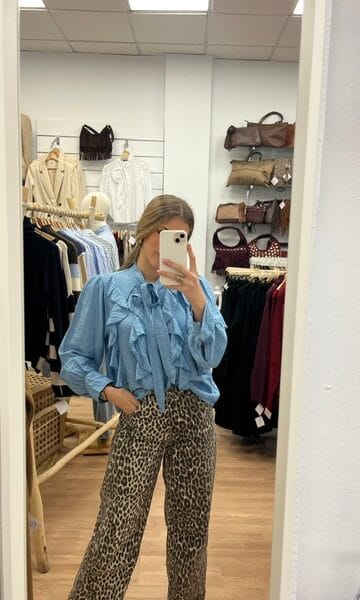 BLUSA ALEJANDRA AZÚL