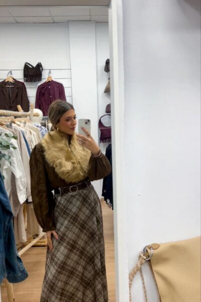 FALDA CANDELARIA BEIGE