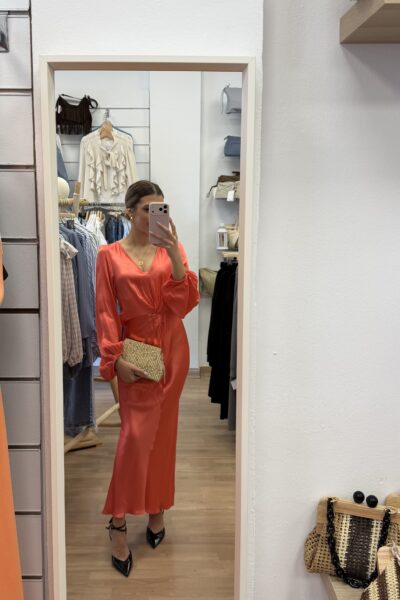 VESTIDO CLARA CORAL
