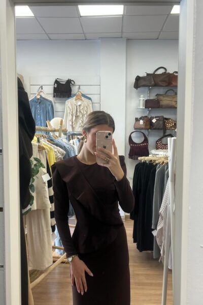 VESTIDO EMMA MARRÓN