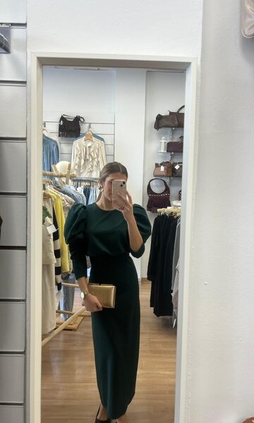 VESTIDO CARMEN VERDE