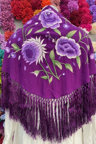 MANTÓN MORADO