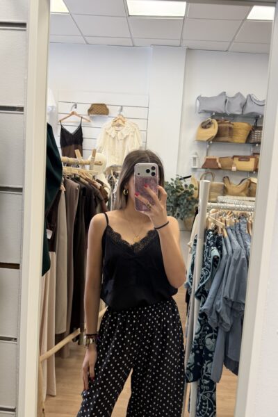 PANTALÓN LUNAR NEGRO