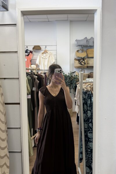 VESTIDO LOLA MARRÓN