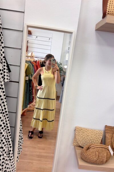 VESTIDO PICOLINA AMARILLO