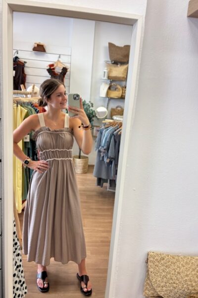 VESTIDO ALMA BEIGE