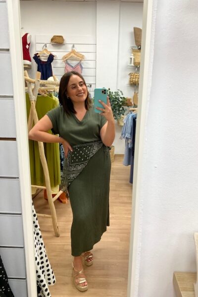 VESTIDO LUCÍA VERDE