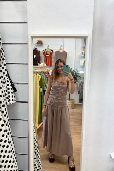 VESTIDO SOFÍA BEIGE