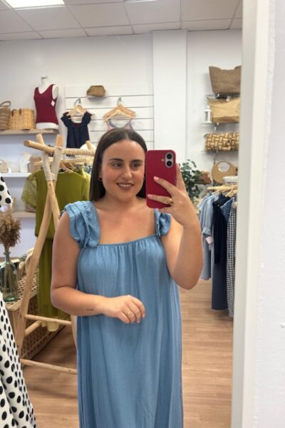 VESTIDO LARA CELESTE