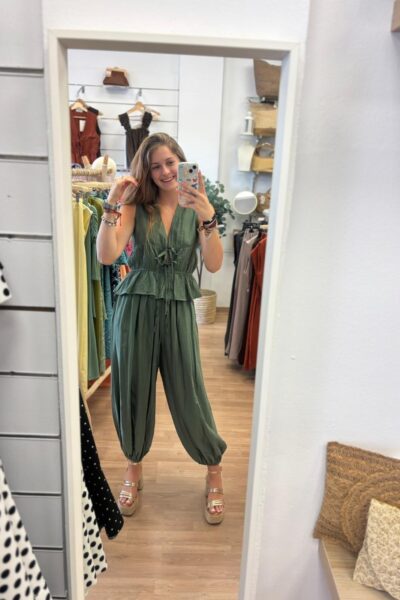 CONJUNTO CANDELA VERDE