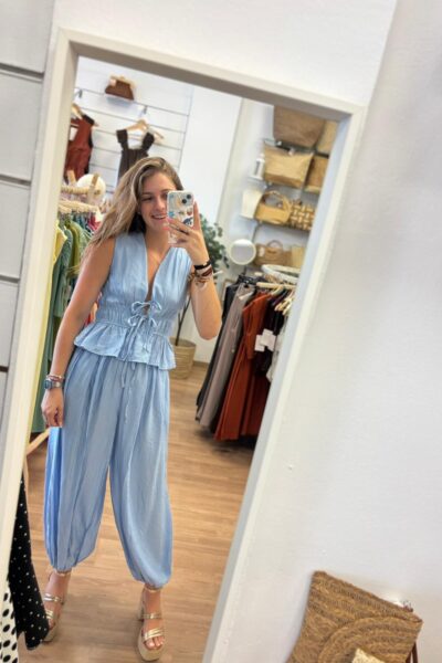 CONJUNTO CANDELA CELESTE