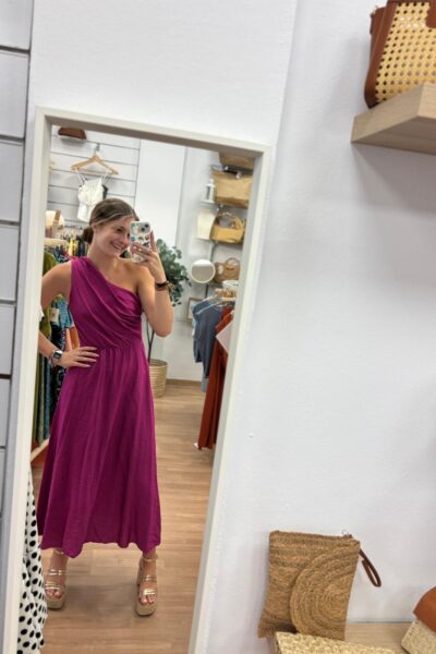 VESTIDO ATENEA BUGANVILLA