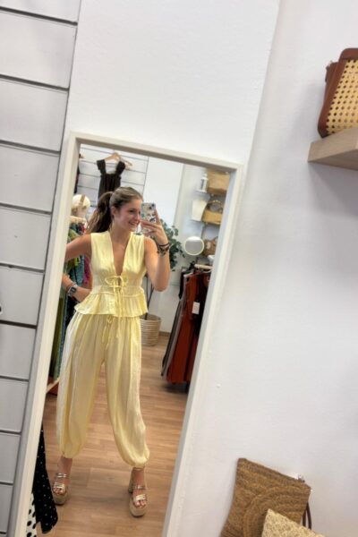 CONJUNTO CANDELA AMARILLO