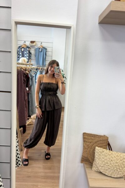 CONJUNTO MANUELA MARRÓN