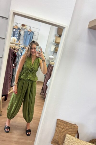 CONJUNTO CANDELA VERDE