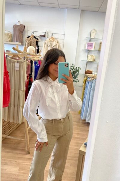 PANTALÓN VAQUERO BEIGE