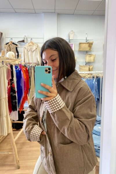 CHAQUETA GRANADA BEIGE