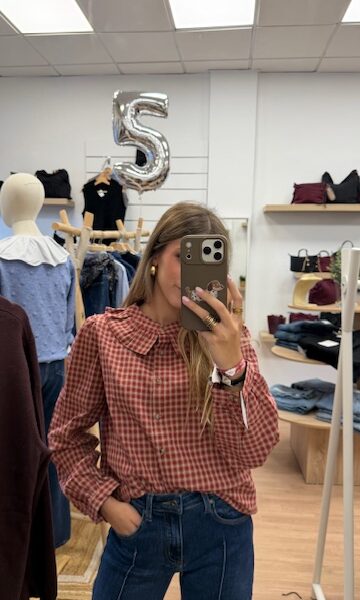 CAMISA PATRICIA GRANATE